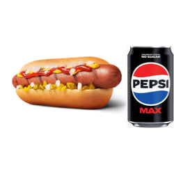 Hot Dog & soft drink