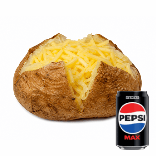 Jacket Potato & soft drink