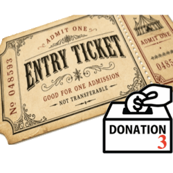 Attendance, donation & Free Gift!